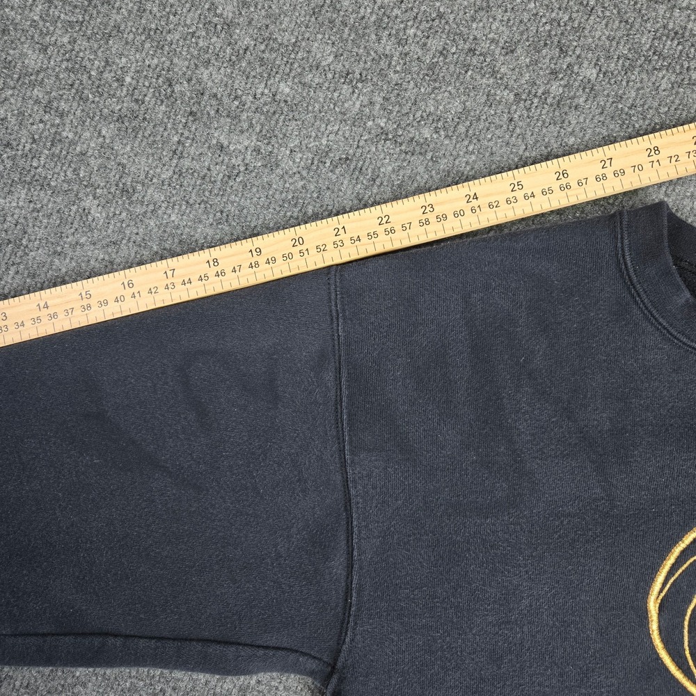 Vintage MGM Grand Sweatshirt Mens Medium Black Las Vegas Lion Casino Logo 1993 - Picture 7 of 10